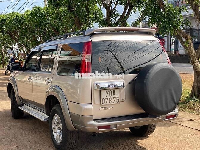 Ford Everest 2008 số sàn màu Vàng cát