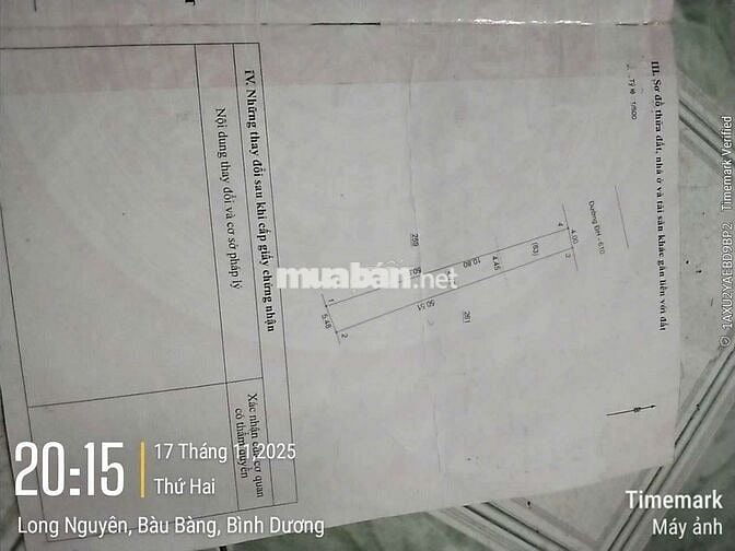 Nhà cũ mặt tiền đường N4 Long Nguyên, sát trường Tiểu học Long Bình