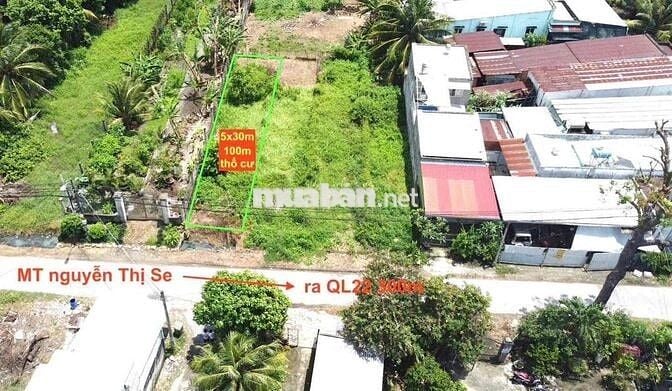 CHỦ CẦN BÁN NHANH MT NHỰA SHR FULL THỔ CƯ 150M2 KDC NGỘP CHỈ 420Tr TL