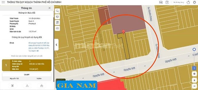 BÁN NHÀ MẶT TIỀN : 560 NGUYỄN TRÃI - P. 8 - Q. 5 - TPHCM