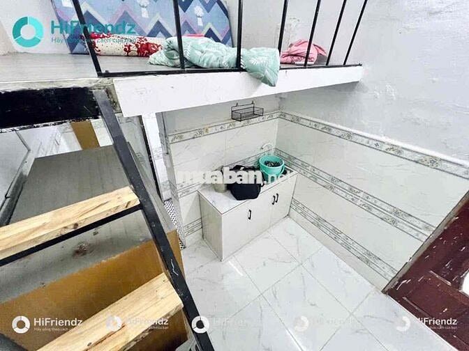 PHÒNG GÁC CAO 2M2 CÓ CỬA SỔ TRỜI ĐÓN NĂNG ĐI BỘ QUA UTH