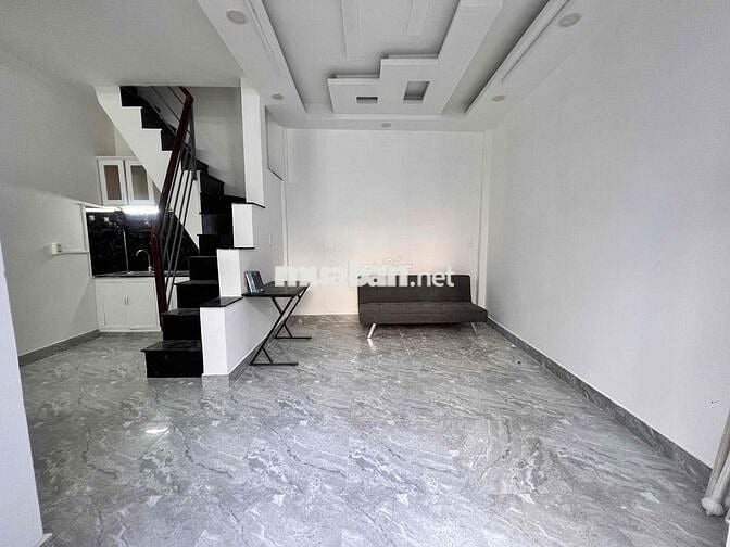 cho thuê nhà hẻm 48/ hồ biểu chánh pn dt:6x6 trệt lầu 2wc 2pn 1pk bếp