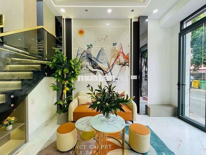 Bán nhà mặt tiền đường số 8 p11 gò vấp nhà mới đẹp full nội thất 5t980