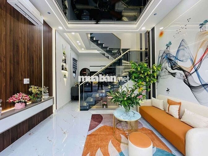 Bán nhà mặt tiền đường số 8 p11 gò vấp nhà mới đẹp full nội thất 5t980