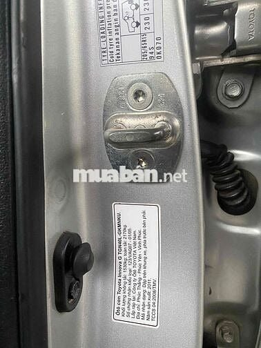 Toyota Innova 2011 G - 222220 km