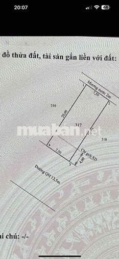 Bán đất 2 mặt tiền view Sông Đại Giang