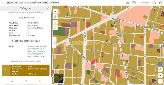 Nhà hẻm 59 Liên khu 10-11, P. Bình Trị Đông.