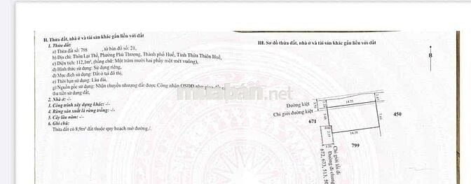 ĐẤT LẠI THẾ / GẦN SÂN BÓNG / HOÀNG TRỌNG MẬU