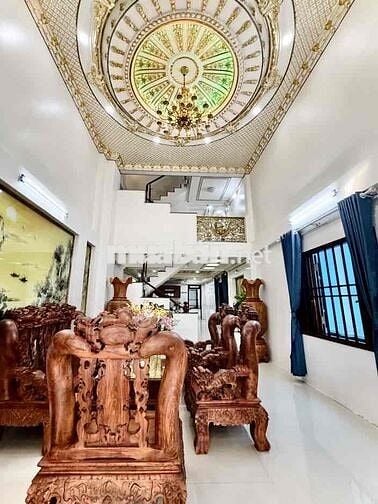 Nhà 2 Tầng Hẻm Xe Hơi 1Trục Ra Trương Thị Hoa Tân Thới Hiệp Q12