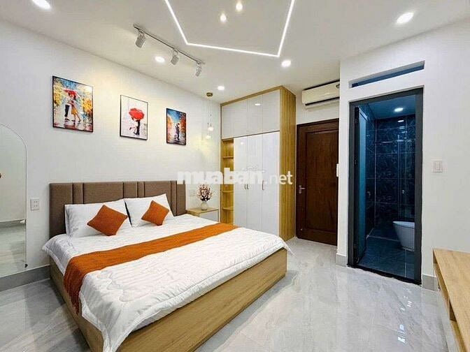 BÁN NHÀ QUANG TRUNG GÒ VẤP  4 TẦNG FULL NỘI THẤT Ô TÔ NGỦ TRONG NHÀ