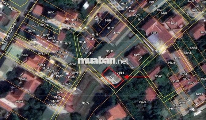 2.5 tỷ 30m2 đất lô góc Thổ cư Yên Nghĩa quận Hà Đông Hà Nội