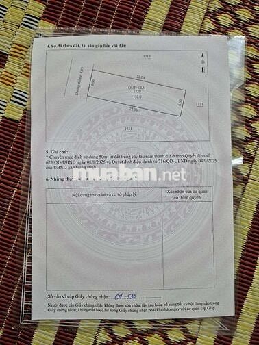 BÁN MẢNH ĐẤT TÂM HUYẾT GIÁ ĐẦU TƯ