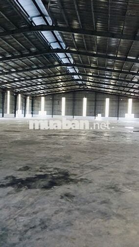 Bán kho xưởng trong KCN Hòa Bình , Long An , KV: 8.500m2, XD: 5.400m2
