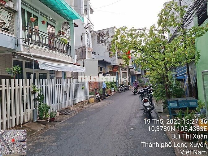 Bán nhà MT 2 tầng (ngang 5,48m) Đ.Phan Liêm, Mỹ Xuyên, TP Long Xuyên