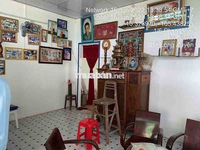 Bán nhà MT 2 tầng (ngang 5,48m) Đ.Phan Liêm, Mỹ Xuyên, TP Long Xuyên