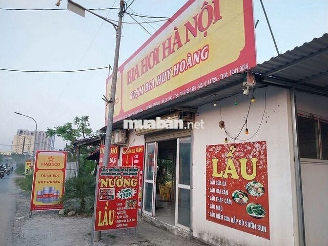 Sang nhượng quán bia 200m² Hoài Đức