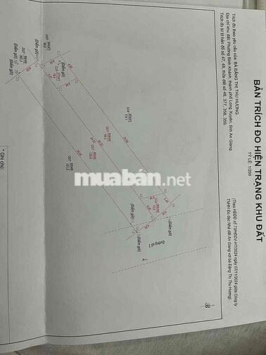 Đất nền mặt tiền đẹp KDC Sao Mai