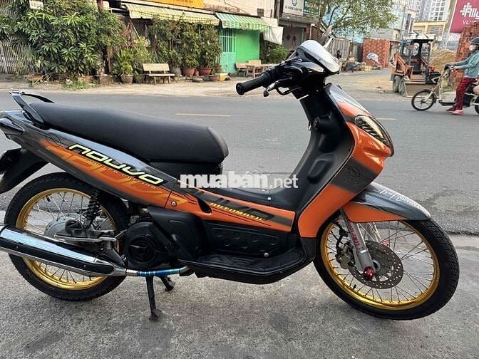 Yamaha Nouvo Cam Xám Đen