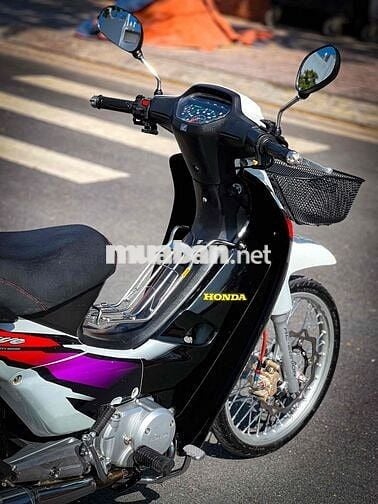 Honda Wave Anpha 204 Trắng Đen Tím
