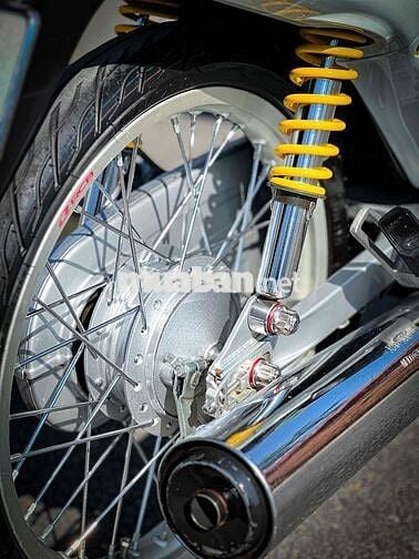 Honda Wave Anpha 204 Trắng Đen Tím