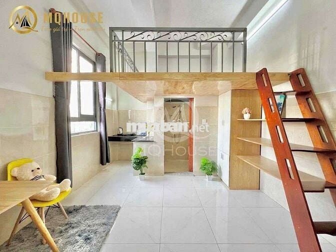 CHO THUÊ PHÒNG CÓ GÁC CAO – CỬA SỔ TRỜI SIÊU TO - THANG MÁY-TRỐNG SẴN.