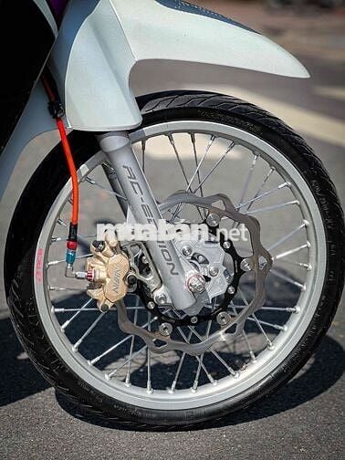 Honda Wave Anpha 204 Trắng Đen Tím