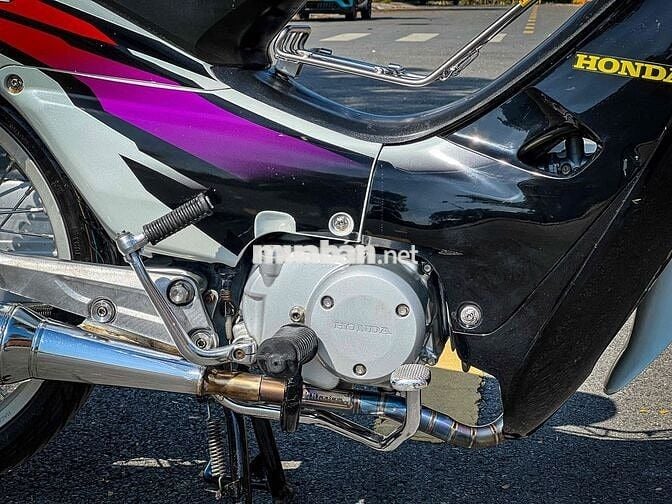 Honda Wave Anpha 204 Trắng Đen Tím