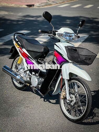 Honda Wave Anpha 204 Trắng Đen Tím