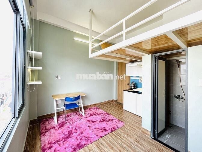 KHAI TRƯƠNG PHÒNG MỚI CÓ GÁC 5P ĐI CHỢ BÀ CHIỂU