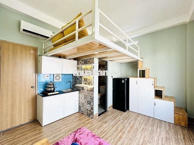 KHAI TRƯƠNG PHÒNG MỚI CÓ GÁC 5P ĐI CHỢ BÀ CHIỂU