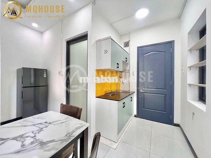 CHIẾC PHÒNG TONE XANH PASTEL🌸BANCOL_FULL NỘI THẤT✅PHAN VĂN TRỊ_GẦN VLU