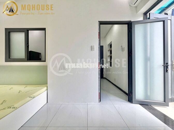 CHIẾC PHÒNG TONE XANH PASTEL🌸BANCOL_FULL NỘI THẤT✅PHAN VĂN TRỊ_GẦN VLU