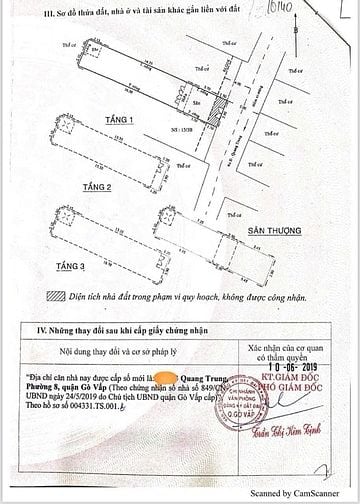 BÁN NHÀ DT 4M X 22M GIÁ RẺ, ĐƯỜNG HẺM Ô TÔ XE HƠI, QUANG TRUNG P8 