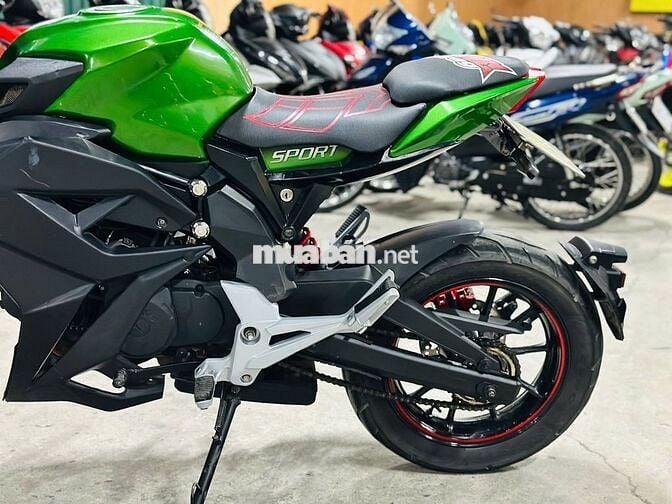 XE MÁYTHANH TÙNG_MV AGUSTA125 MÀU XANH XE ZIN CHẤT