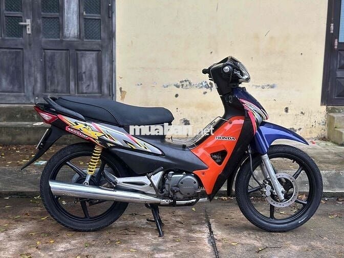 Honda Wave Alpha Xanh Cam Đen
