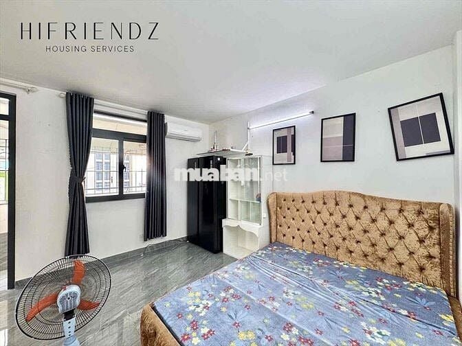 Căn hộ mini Full nội thất Tách Bếp có Ban công kế cầu Chữ Y quận 5