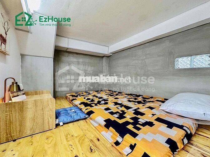 Phòng duplex view kính, cửa sổ trời. Full nội thất gần Aeon tân phú