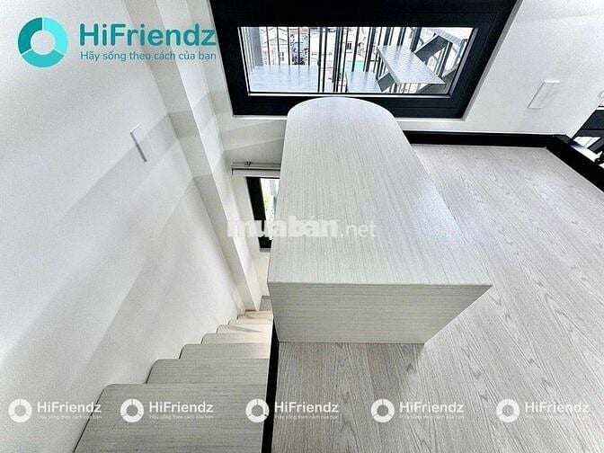 CỰC HOT!!CĂN HỘ DỊCH VỤ MỚI XÂY CÓ GÁC FULL NỘI THẤT NGAY KHU TÊN LỬA