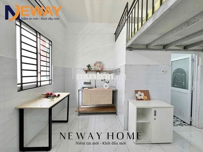 PHÒNG CÓ GÁC SẴN NỘI THẤT CƠ BẢN NGAY HƯƠNG LỘ 2 - LÊ VĂN QUỚI