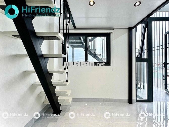 CỰC HOT!!CĂN HỘ DỊCH VỤ MỚI XÂY CÓ GÁC FULL NỘI THẤT NGAY KHU TÊN LỬA