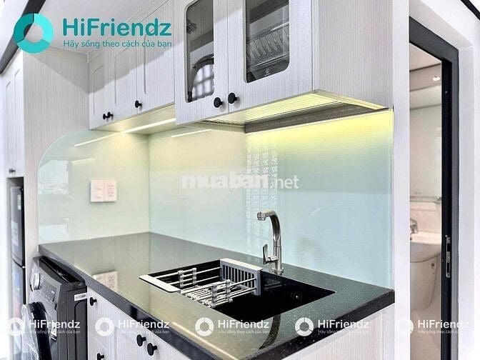 CỰC HOT!!CĂN HỘ DỊCH VỤ MỚI XÂY CÓ GÁC FULL NỘI THẤT NGAY KHU TÊN LỬA