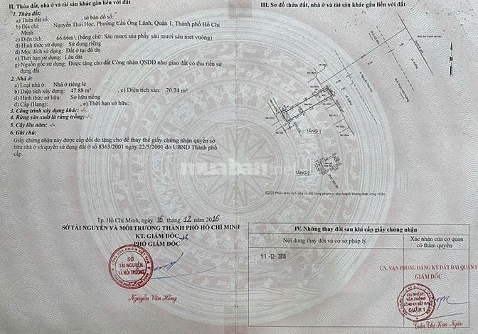 Bán nhà mặt tiền Nguyễn Thái Học, Quận 1, DT 137m2 ngang 7m, 3 tầng