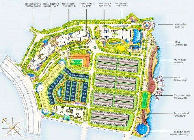 Bán Căn hộ tại Saigon Pearl Bình Thạnh gồm 2 phòng ngủ tầng cao 84m2