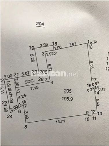 Bán nhà trong ngõ đường Trường Chinh quận Đống Đa Hà Nội