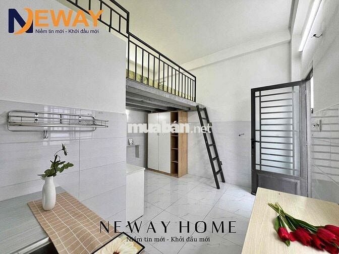 PHÒNG CÓ GÁC SẴN NỘI THẤT CƠ BẢN NGAY HƯƠNG LỘ 2 - LÊ VĂN QUỚI