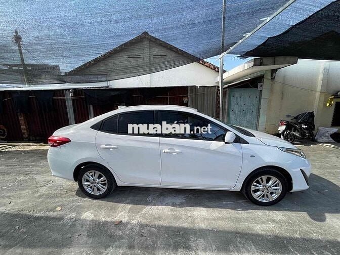 Toyota Vios 2019 Số sàn Trắng ít chạy