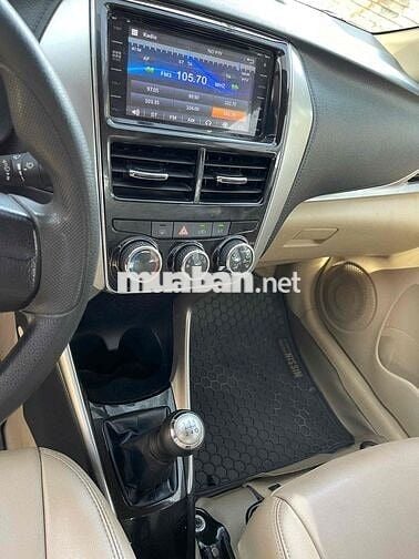 Toyota Vios 2019 Số sàn Trắng ít chạy