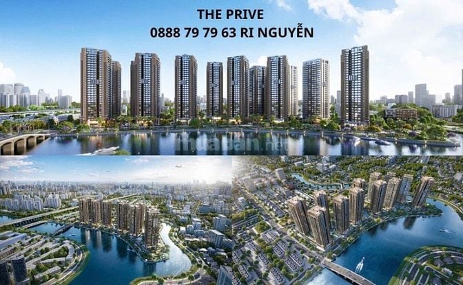 Căn hộ cao cấp 2 phòng ngủ THE PRIVE Tháp 10 suất ngoại giao view tầng