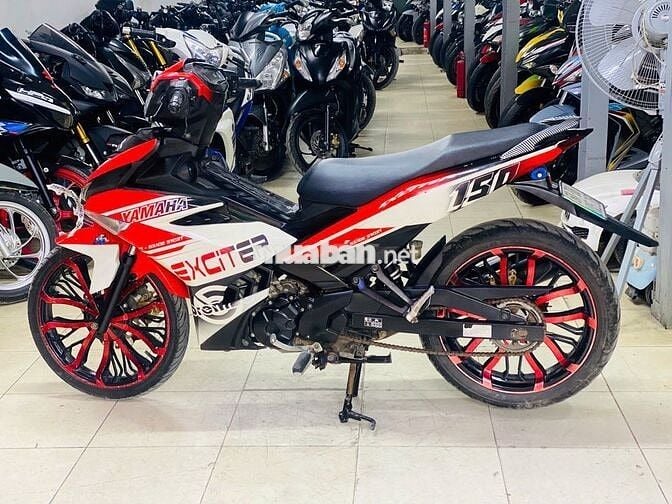 XE MÁY THỊNH PHÁT - EXCITER 150 TRẮNG ĐỎ ĐỘ ĐẸP