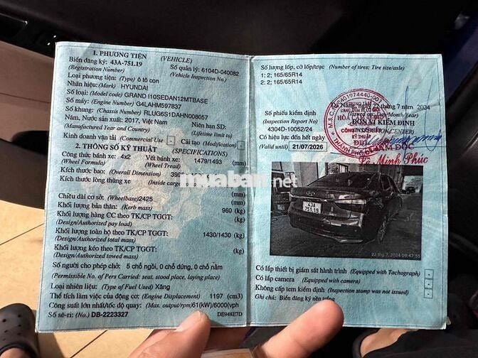 Hyundai Grand i10 2017 Sedan 1.2 MT